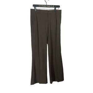 Theory Adelson Tailor Brown Wool Blend Dress Pants Slacks Trousers 4